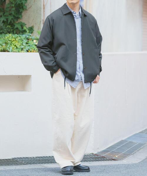 ITEMS URBANRESEARCH（アイテムズ アーバンリサーチ）の「Every Day TRコーチジャケット（その他アウター・メンズ・グレー/ブラック/ネイビー/ベージュ・LARGE/MEDIUM）」の5枚目の写真