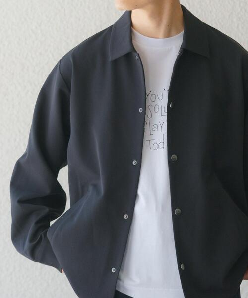 ITEMS URBANRESEARCH（アイテムズ アーバンリサーチ）の「Every Day TRコーチジャケット（その他アウター・メンズ・グレー/ブラック/ネイビー/ベージュ・LARGE/MEDIUM）」の8枚目の写真