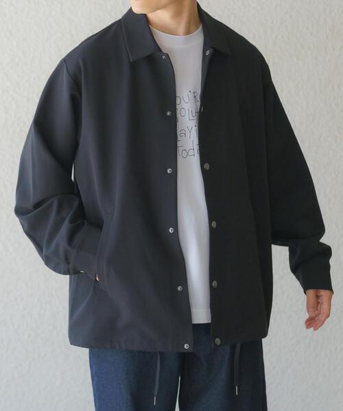 ITEMS URBANRESEARCH（アイテムズ アーバンリサーチ）の「Every Day TRコーチジャケット（その他アウター・メンズ・グレー/ブラック/ネイビー/ベージュ・LARGE/MEDIUM）」の9枚目の写真