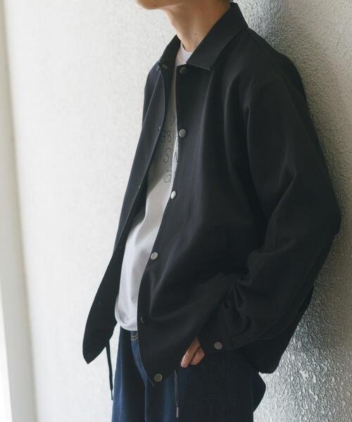 ITEMS URBANRESEARCH（アイテムズ アーバンリサーチ）の「Every Day TRコーチジャケット（その他アウター・メンズ・グレー/ブラック/ネイビー/ベージュ・LARGE/MEDIUM）」の10枚目の写真