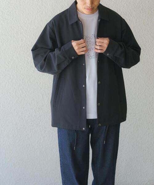 ITEMS URBANRESEARCH（アイテムズ アーバンリサーチ）の「Every Day TRコーチジャケット（その他アウター・メンズ・グレー/ブラック/ネイビー/ベージュ・LARGE/MEDIUM）」の11枚目の写真