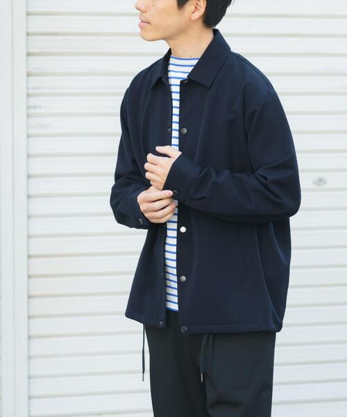 ITEMS URBANRESEARCH（アイテムズ アーバンリサーチ）の「Every Day TRコーチジャケット（その他アウター・メンズ・グレー/ブラック/ネイビー/ベージュ・LARGE/MEDIUM）」の18枚目の写真