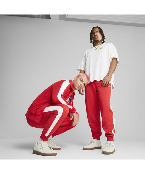 PUMA(プーマ)の「PUMA プーマ メンズ T7 オールウェイズ オン トラック パンツ DK CL(その他パンツ・メンズ・レッド/ブラック系その他・MEDIUM/LARGE/SMALL/XX-LARGE/X-LARGE)」の4枚目の写真