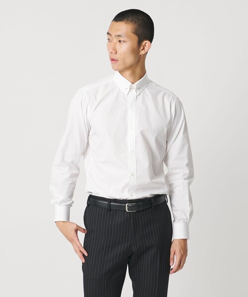 UNITED ARROWS & SONS(ユナイテッドアローズアンドサンズ)の「<UNITED ARROWS & SONS by MASATAKA HATTORI>PIN HOLE SHIRT/シャツ(シャツ/ブラウス・メンズ・ホワイト・40cm/42cm/43cm/38cm/39cm/41cm)」の15枚目の写真
