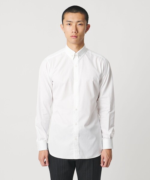 UNITED ARROWS & SONS(ユナイテッドアローズアンドサンズ)の「<UNITED ARROWS & SONS by MASATAKA HATTORI>PIN HOLE SHIRT/シャツ(シャツ/ブラウス・メンズ・ホワイト・40cm/42cm/43cm/38cm/39cm/41cm)」の16枚目の写真