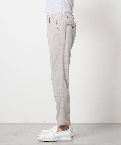 HIDEAWAYS NICOLE(ハイダウェイニコル)の「ヘリンボンジャカード イージースラックス(その他パンツ・メンズ・ブラック/ライトグレー・S/XL/L/M)」の12枚目の写真