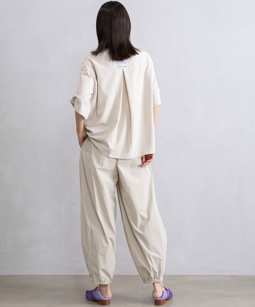 MARECHAL TERRE（マルシャルテル）の「コンビネーション刺繍トップス（Tシャツ/カットソー・レディース・オフホワイト/ライトグレー/ブラック/ネイビー・MEDIUM）」の12枚目の写真