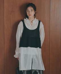 studio CLIP | 7ゲージ切り替えペプラムベスト(ベスト)