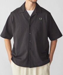 SHIPS | 【SHIPS別注】FRED PERRY: ワンポイント ロゴ ピケ オープンカラーシャツ(シャツ/ブラウス)