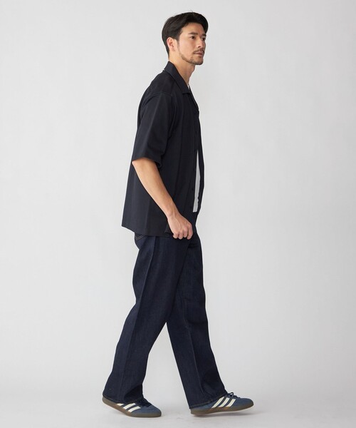 SHIPS（シップス）の「【SHIPS別注】FRED PERRY: ワンポイント ロゴ ピケ オープンカラーシャツ（シャツ/ブラウス・メンズ・ダークグレー/ネイビー・X-LARGE/LARGE/MEDIUM/SMALL）」の7枚目の写真