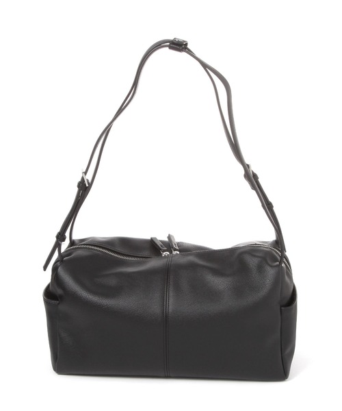 LEPSIM（レプシィム）の「サイドハンドルボストン　636688（ボストンバッグ・レディース・ブラック/ブラウン・ONE SIZE）」の4枚目の写真