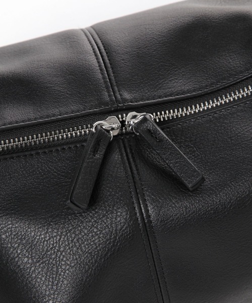 LEPSIM（レプシィム）の「サイドハンドルボストン　636688（ボストンバッグ・レディース・ブラック/ブラウン・ONE SIZE）」の6枚目の写真