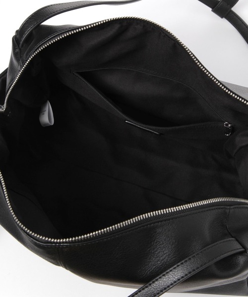 LEPSIM（レプシィム）の「サイドハンドルボストン　636688（ボストンバッグ・レディース・ブラック/ブラウン・ONE SIZE）」の9枚目の写真