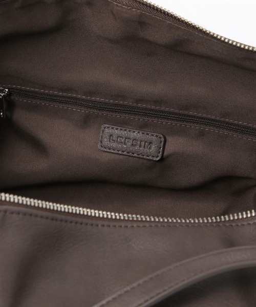 LEPSIM（レプシィム）の「サイドハンドルボストン　636688（ボストンバッグ・レディース・ブラック/ブラウン・ONE SIZE）」の13枚目の写真