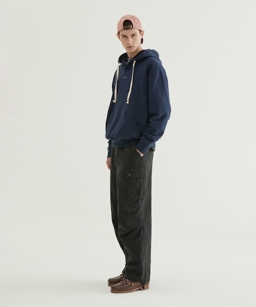 Худи BUTTON HALF NECK — худи с полукруглой застежкой