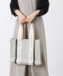 LADY LUCK LUCA（レディラックルカ）の「LC/LLL キャンバスロゴトートバッグ（トートバッグ）」