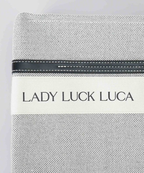 LUCA/LADY LUCK LUCA（ルカ/レディラックルカ）の「LC/LLL キャンバスロゴトートバッグ（トートバッグ・レディース・ブラック/ベージュ・FREE）」の22枚目の写真