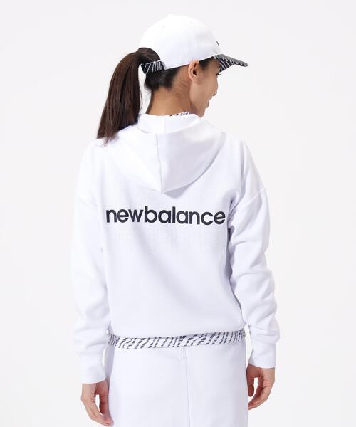New Balance Golf（ニューバランスゴルフ）の「【new balance golf】スウェット フルジップ フーディー (WOMENS)（スウェット・レディース・ブラック/ホワイト・LARGE/SMALL/MEDIUM）」の14枚目の写真