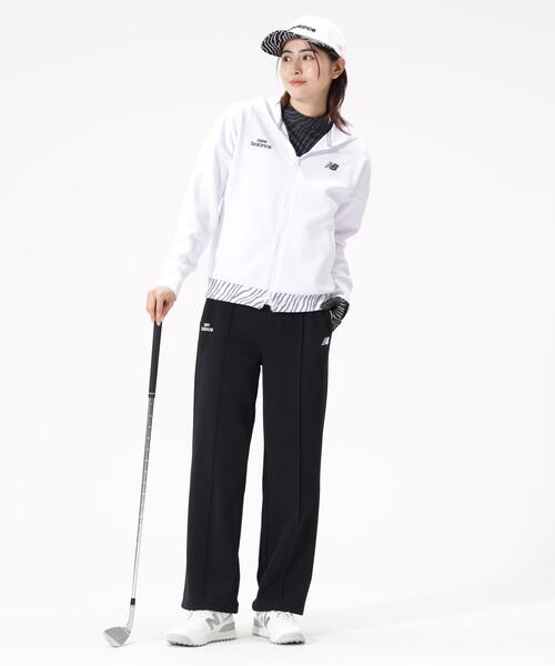 New Balance Golf（ニューバランスゴルフ）の「【new balance golf】スウェット フルジップ フーディー (WOMENS)（スウェット・レディース・ブラック/ホワイト・LARGE/SMALL/MEDIUM）」の19枚目の写真