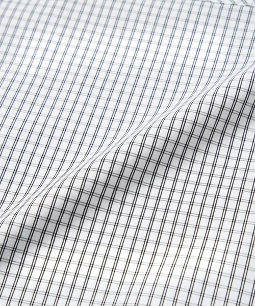 Noen(ノエン)の「グラフチェックスナップシャツ(シャツ/ブラウス・メンズ・ネイビー/ブラック/ホワイト・MEDIUM/LARGE)」の5枚目の写真