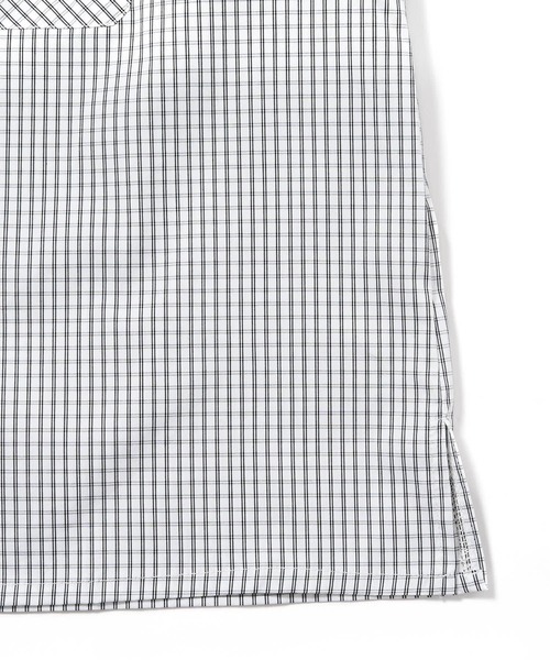 Noen(ノエン)の「グラフチェックスナップシャツ(シャツ/ブラウス・メンズ・ネイビー/ブラック/ホワイト・MEDIUM/LARGE)」の4枚目の写真