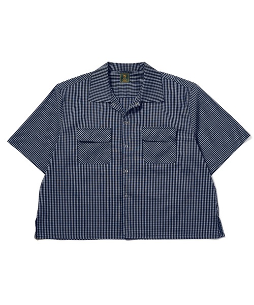 Noen(ノエン)の「グラフチェックスナップシャツ(シャツ/ブラウス・メンズ・ネイビー/ブラック/ホワイト・MEDIUM/LARGE)」の12枚目の写真