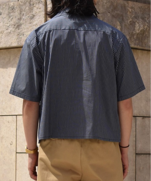 Noen(ノエン)の「グラフチェックスナップシャツ(シャツ/ブラウス・メンズ・ネイビー/ブラック/ホワイト・MEDIUM/LARGE)」の17枚目の写真