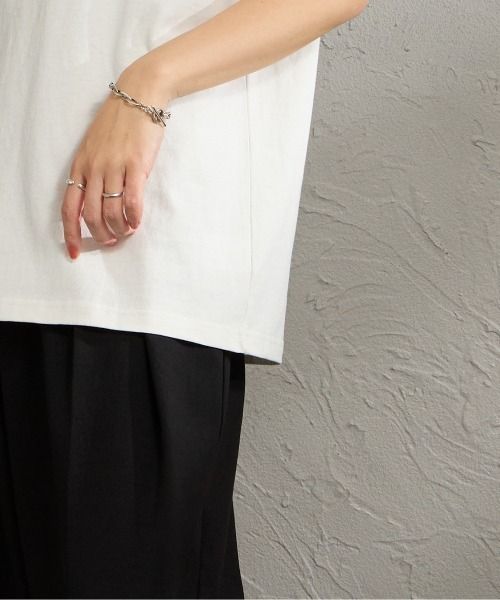 Manhattan Portage（マンハッタンポーテージ）の「【WEB先行予約】［MANHATTAN PORTAGE/マンハッタンポーテージ］ 別注 フォトプリントTシャツ（Tシャツ/カットソー・レディース・ベージュ/ホワイト/ネイビー・M/S/XL/L）」の16枚目の写真