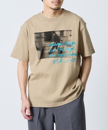 Manhattan Portage（マンハッタンポーテージ）の「[MANHATTAN PORTAGE マンハッタンポーテージ] 別注 フォトプリントTシャツ（Tシャツ/カットソー）」