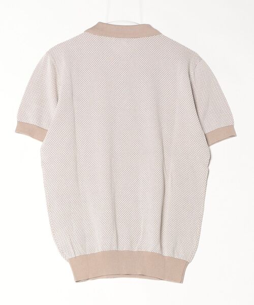 Guess（ゲス）の「LAKE Bi-Color Stitched Sweater（ポロシャツ・メンズ・ブラック/ベージュ・SMALL/X-LARGE/LARGE/MEDIUM）」の15枚目の写真