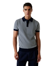 Guess | LAKE Bi-Color Stitched Sweater(ポロシャツ)