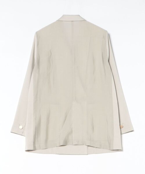 Scrap Book（スクラップブック）の「【Scrap Book】Wボタンジャケット（テーラードジャケット・レディース・ブラック/グレー・FREE）」の3枚目の写真