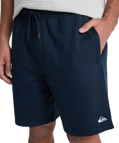Quiksilver(クイックシルバー)の「QUIKSILVER メンズ BASIC FLEECE SHORT YOUNG MEN スウェットショートパンツ 裏起毛 【2026年春夏モデル】/ウエストゴムハーフパンツ(スウェットパンツ・メンズ・ブラック系その他/ホワイト・LARGE/MEDIUM)」の8枚目の写真