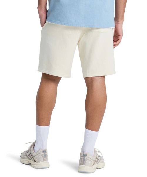 Quiksilver(クイックシルバー)の「QUIKSILVER メンズ BASIC FLEECE SHORT YOUNG MEN スウェットショートパンツ 裏起毛 【2026年春夏モデル】/ウエストゴムハーフパンツ(スウェットパンツ・メンズ・ブラック系その他/ホワイト・LARGE/MEDIUM)」の10枚目の写真