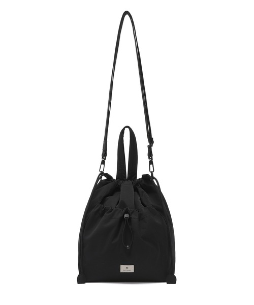 Snow Peak(スノーピーク)の「Snow Peak / Softwill Bucket Bag ソフトウィル バケットバッグ 海外限定(ショルダーバッグ・レディース・カーキ/ライトベージュ/ブラック/コーラルピンク・ONE SIZE)」の2枚目の写真
