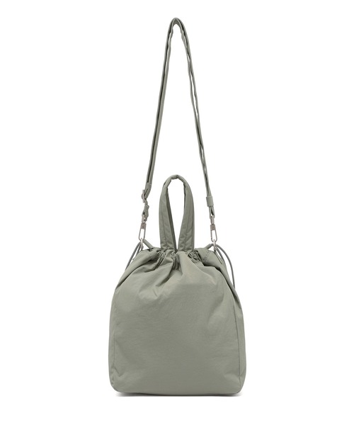 Snow Peak(スノーピーク)の「Snow Peak / Softwill Bucket Bag ソフトウィル バケットバッグ 海外限定(ショルダーバッグ・レディース・カーキ/ライトベージュ/ブラック/コーラルピンク・ONE SIZE)」の6枚目の写真