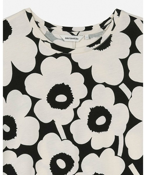marimekko（マリメッコ）の「Pisteinen Unikko / Dress（ワンピース・レディース・ブラック・SMALL/X-SMALL/X-LARGE/LARGE/MEDIUM）」の11枚目の写真