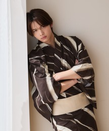 sugar nine（シュガーナイン）の「メンズ浴衣3点セット（浴衣・帯・下駄）（浴衣）」