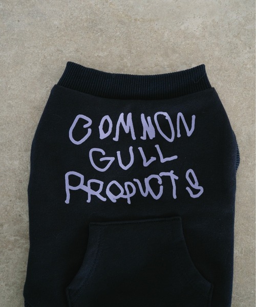 common gull products.(コモンガルプロダクツ)の「ほたて色のcommon gull products. tee(ペットウェア・レディース・ネイビー/サックスブルー系/ブラウン系・LARGE/MEDIUM/X-LARGE/SMALL)」の4枚目の写真