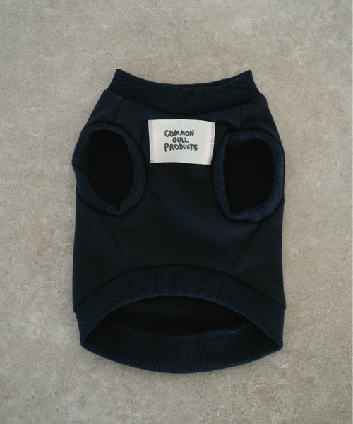 common gull products.(コモンガルプロダクツ)の「ほたて色のcommon gull products. tee(ペットウェア・レディース・ネイビー/サックスブルー系/ブラウン系・LARGE/MEDIUM/X-LARGE/SMALL)」の5枚目の写真