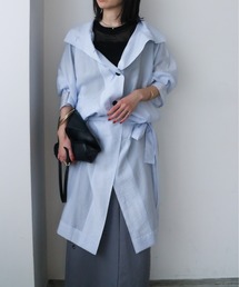 Pqran（クラン）の「シアートレンチ（トレンチコート）」