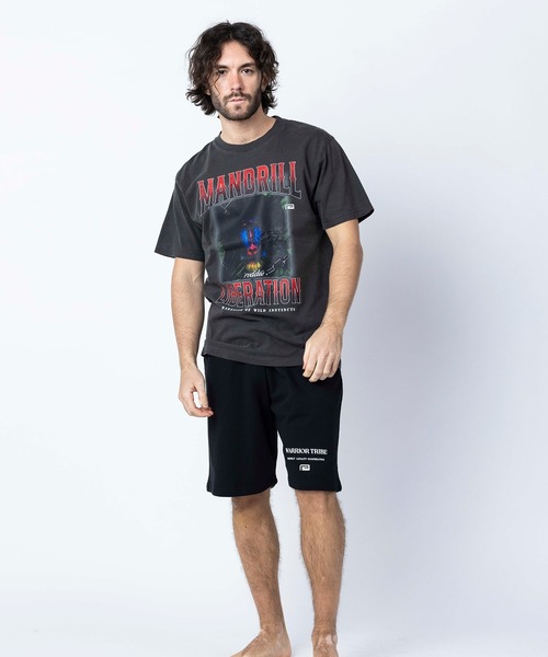 reversal.dogi.design.works(リバーサル・ドーギ・デザイン・ワークス)の「<reversal/リバーサル>MAORI SWEAT SHORTS(スウェットパンツ・メンズ・ブラック/アッシュ・X-LARGE/LARGE/MEDIUM)」の12枚目の写真