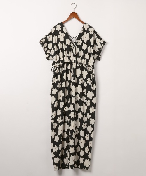 niko and...（ニコアンド）の「DRYクシュイージロンパ－ス（つなぎ/オールインワン・レディース・ダークブラウン/キャメル/スモーク/イエロー/ブラック・FREE）」の6枚目の写真