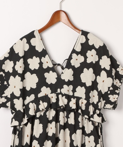 niko and...（ニコアンド）の「DRYクシュイージロンパ－ス（つなぎ/オールインワン・レディース・ダークブラウン/キャメル/スモーク/イエロー/ブラック・FREE）」の7枚目の写真