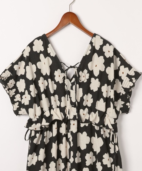 niko and...（ニコアンド）の「DRYクシュイージロンパ－ス（つなぎ/オールインワン・レディース・ダークブラウン/キャメル/スモーク/イエロー/ブラック・FREE）」の8枚目の写真