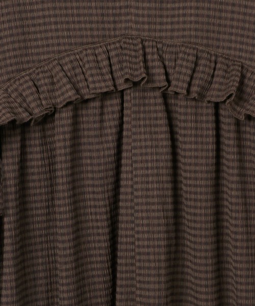 niko and...（ニコアンド）の「DRYクシュイージロンパ－ス（つなぎ/オールインワン・レディース・ダークブラウン/キャメル/スモーク/イエロー/ブラック・FREE）」の16枚目の写真