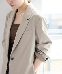 IENA | 《UVカット》エアリーソフトジャケット(テーラードジャケット)
