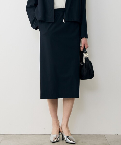 ICB(アイシービー)の「アトラストリコット ナロースカート(スカート・レディース・ネイビー系/サックスブルー系・SMALL/MEDIUM)」の1枚目の写真