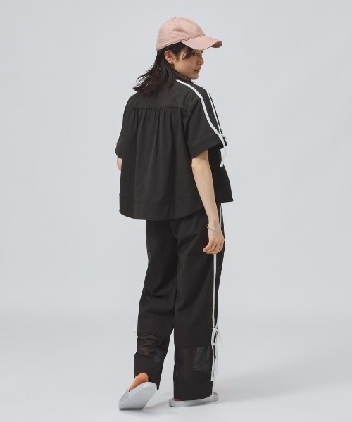 PUMA（プーマ）の「【別注】プーマ PUMA リネンミックスマテリアル PT 限定コラボ（その他パンツ・レディース・ブラック/スモークピンク/ブルー・S/M/L）」の20枚目の写真