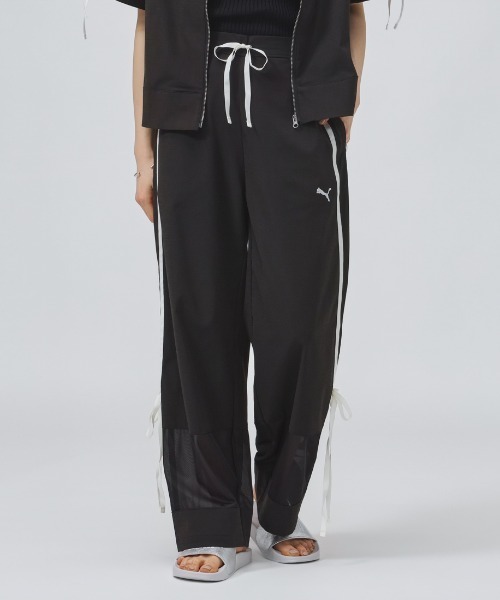 PUMA（プーマ）の「【別注】プーマ PUMA リネンミックスマテリアル PT 限定コラボ（その他パンツ・レディース・ブラック/スモークピンク/ブルー・S/M/L）」の16枚目の写真